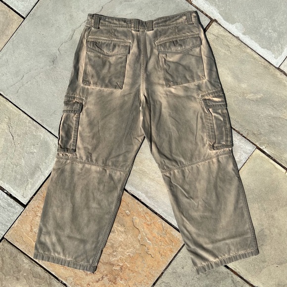 SOLD - Y2K Overdyed Surplus Cargo Pants - Picture 2 of 15